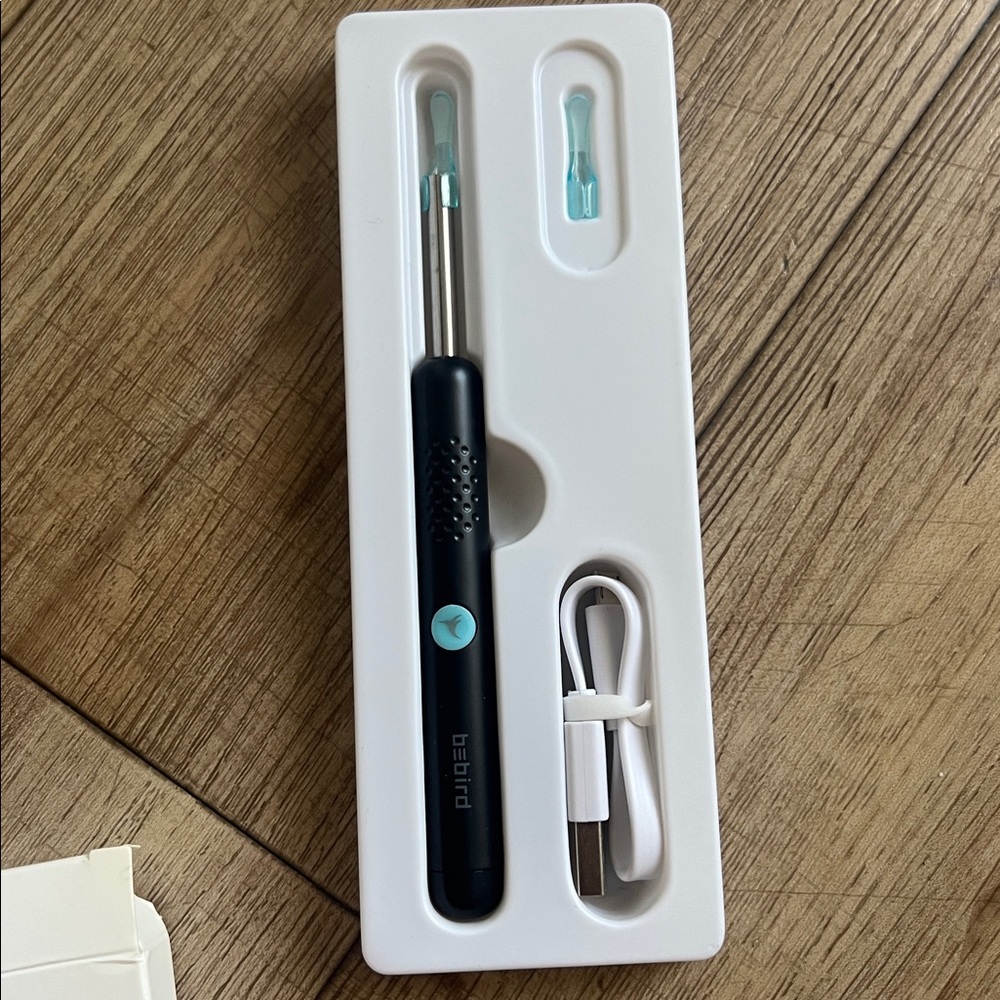 NEW Bebird R1 Smart Visual Ear Cleaner w/ Camera – Black Earwax Removal Tool